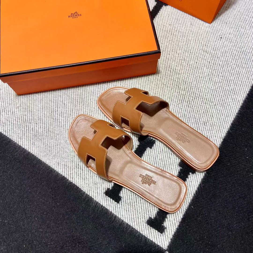 에르메스 올수공 오란 슬리퍼 샌들 스위프트 45